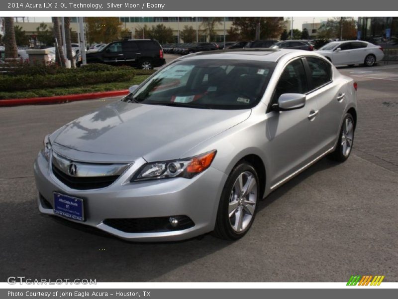 Silver Moon / Ebony 2014 Acura ILX 2.0L Technology