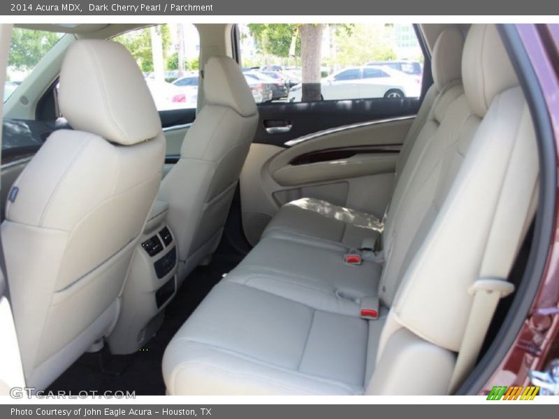 Dark Cherry Pearl / Parchment 2014 Acura MDX