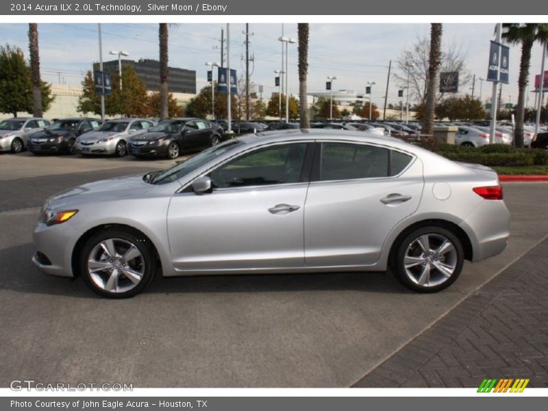 Silver Moon / Ebony 2014 Acura ILX 2.0L Technology