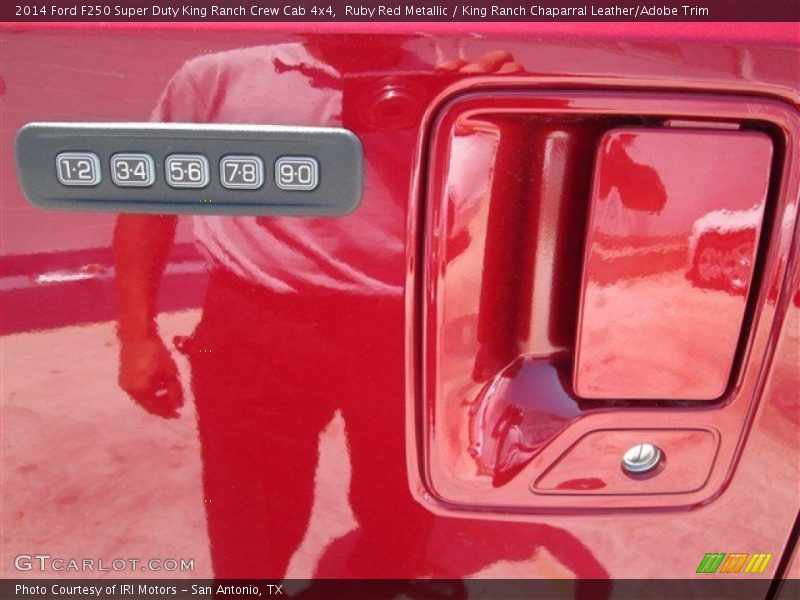 Ruby Red Metallic / King Ranch Chaparral Leather/Adobe Trim 2014 Ford F250 Super Duty King Ranch Crew Cab 4x4