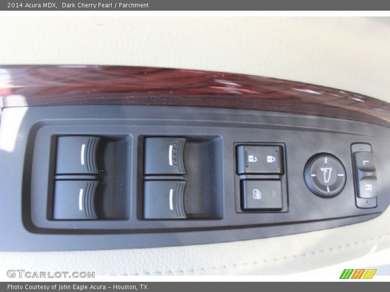 Dark Cherry Pearl / Parchment 2014 Acura MDX