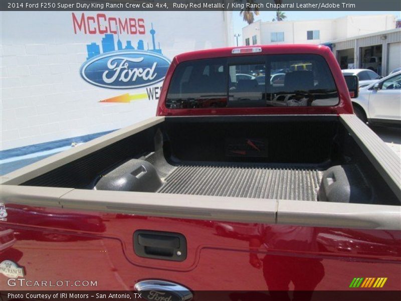 Ruby Red Metallic / King Ranch Chaparral Leather/Adobe Trim 2014 Ford F250 Super Duty King Ranch Crew Cab 4x4