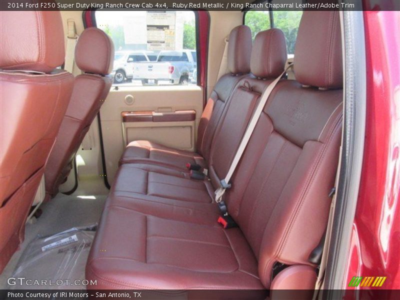 Ruby Red Metallic / King Ranch Chaparral Leather/Adobe Trim 2014 Ford F250 Super Duty King Ranch Crew Cab 4x4