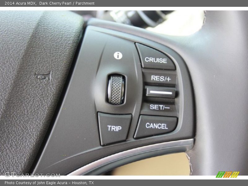 Dark Cherry Pearl / Parchment 2014 Acura MDX