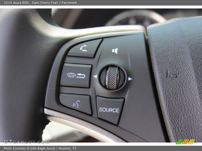 Dark Cherry Pearl / Parchment 2014 Acura MDX