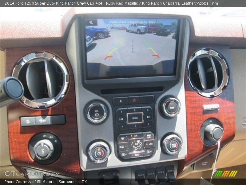 Ruby Red Metallic / King Ranch Chaparral Leather/Adobe Trim 2014 Ford F250 Super Duty King Ranch Crew Cab 4x4