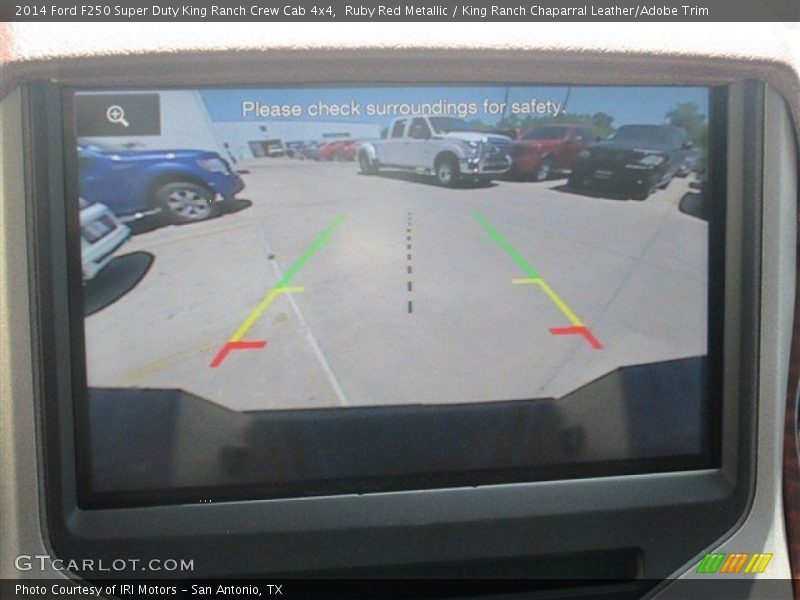 Ruby Red Metallic / King Ranch Chaparral Leather/Adobe Trim 2014 Ford F250 Super Duty King Ranch Crew Cab 4x4