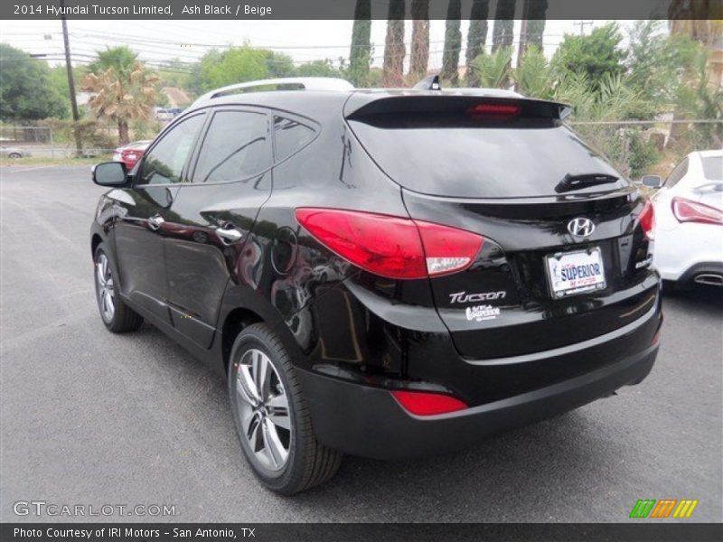 Ash Black / Beige 2014 Hyundai Tucson Limited