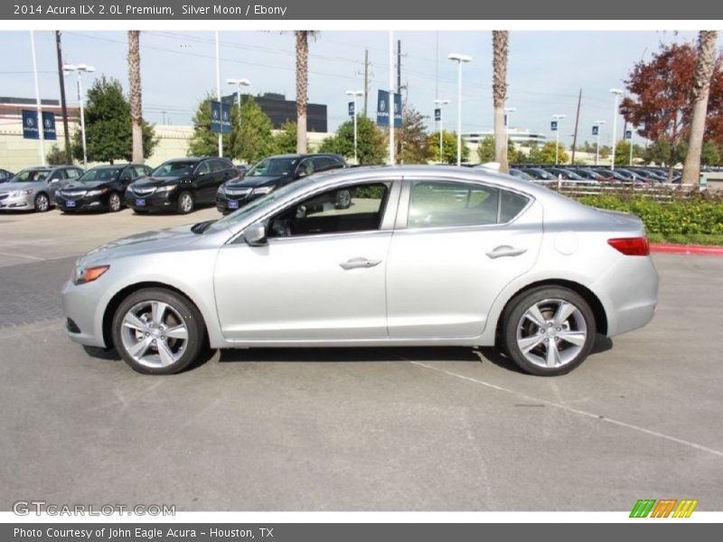 Silver Moon / Ebony 2014 Acura ILX 2.0L Premium