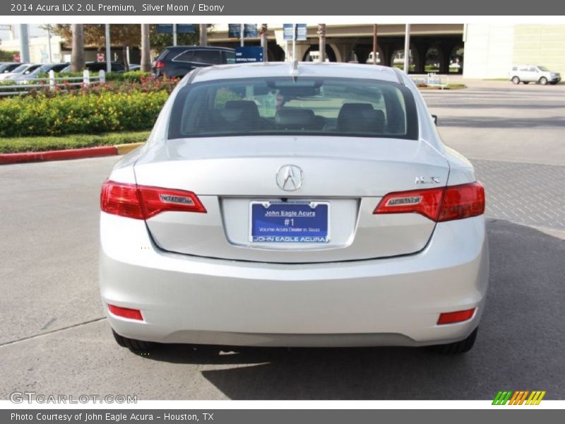 Silver Moon / Ebony 2014 Acura ILX 2.0L Premium