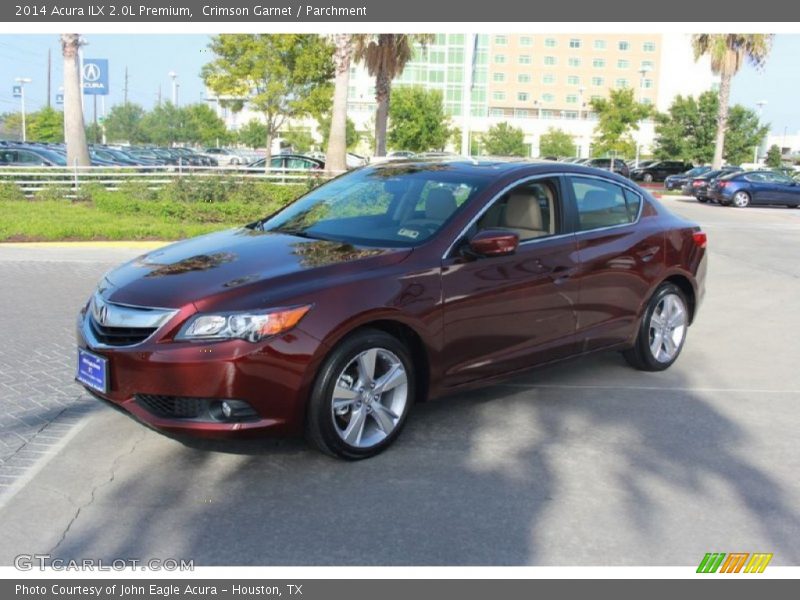 Crimson Garnet / Parchment 2014 Acura ILX 2.0L Premium