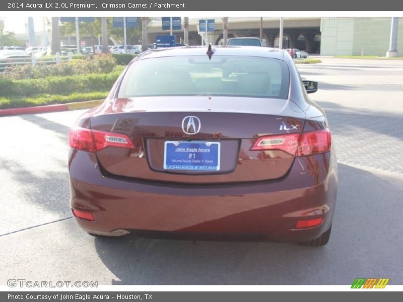 Crimson Garnet / Parchment 2014 Acura ILX 2.0L Premium