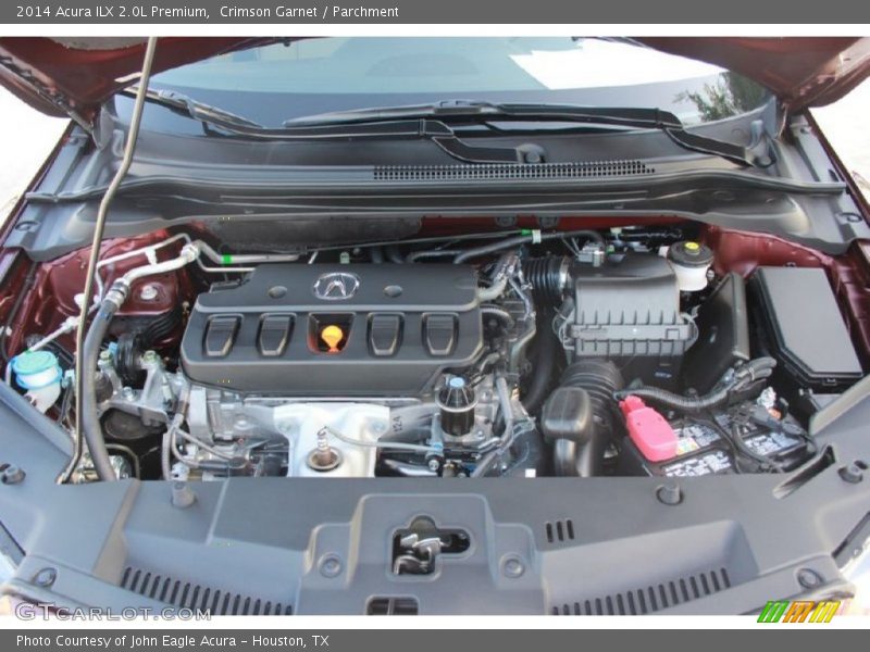 Crimson Garnet / Parchment 2014 Acura ILX 2.0L Premium