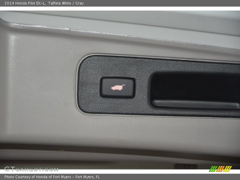Taffeta White / Gray 2014 Honda Pilot EX-L