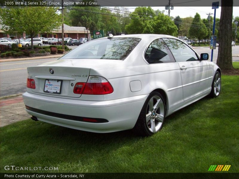 Alpine White / Grey 2005 BMW 3 Series 325i Coupe