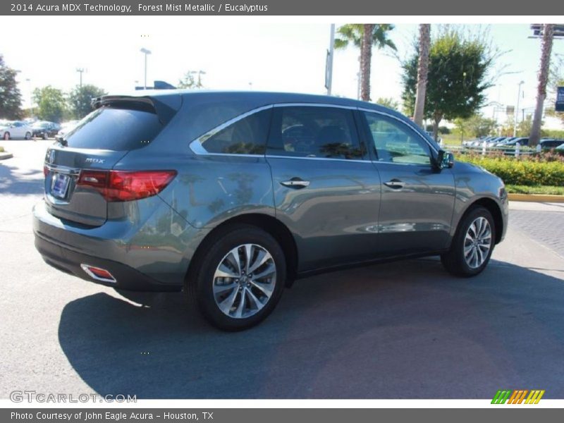 Forest Mist Metallic / Eucalyptus 2014 Acura MDX Technology