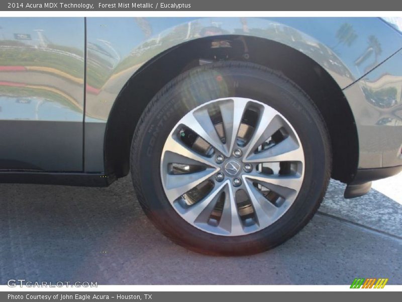 Forest Mist Metallic / Eucalyptus 2014 Acura MDX Technology