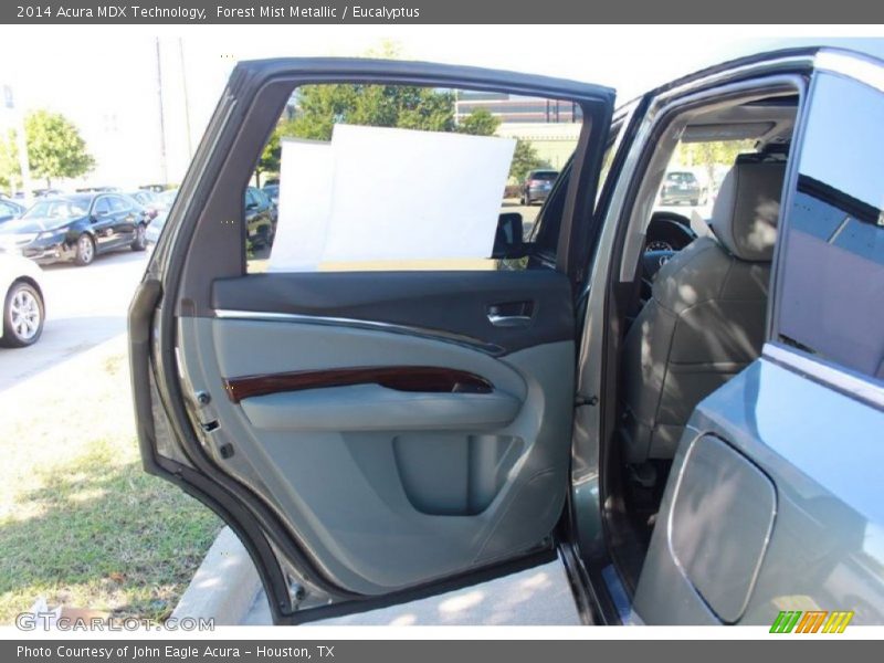 Forest Mist Metallic / Eucalyptus 2014 Acura MDX Technology