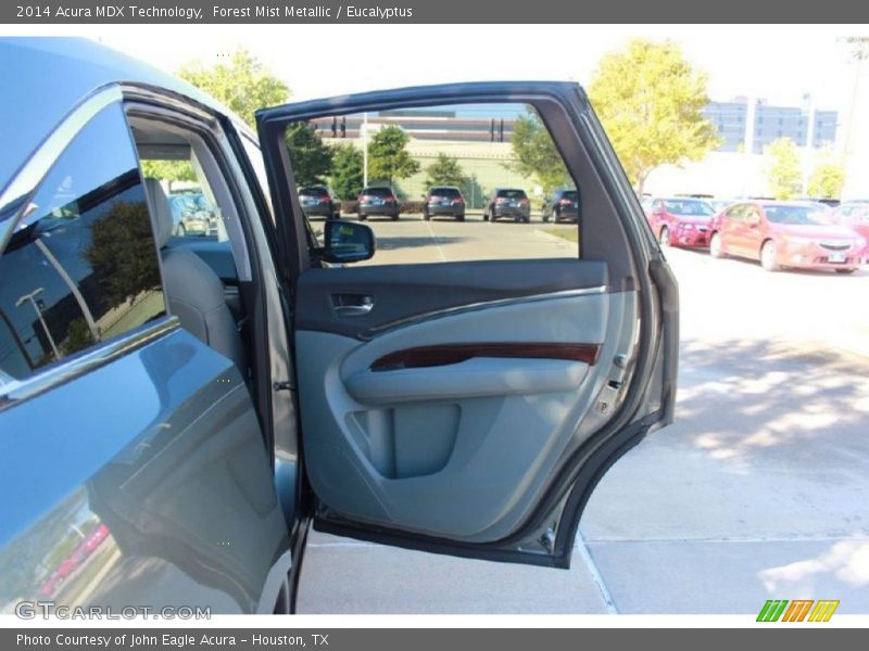 Forest Mist Metallic / Eucalyptus 2014 Acura MDX Technology