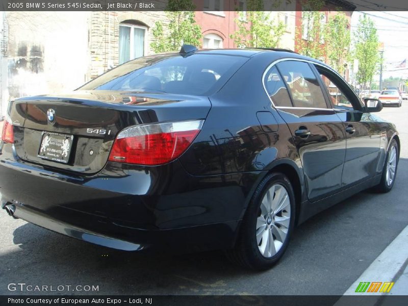 Jet Black / Black 2005 BMW 5 Series 545i Sedan