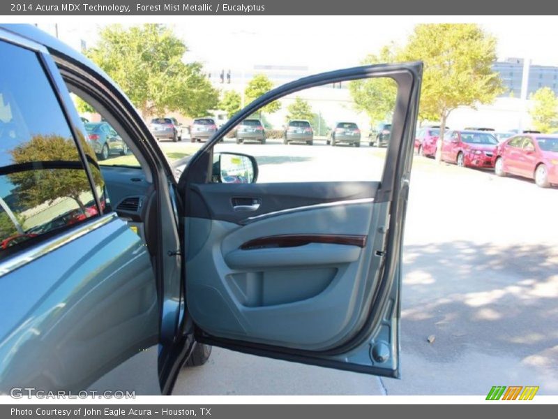 Forest Mist Metallic / Eucalyptus 2014 Acura MDX Technology