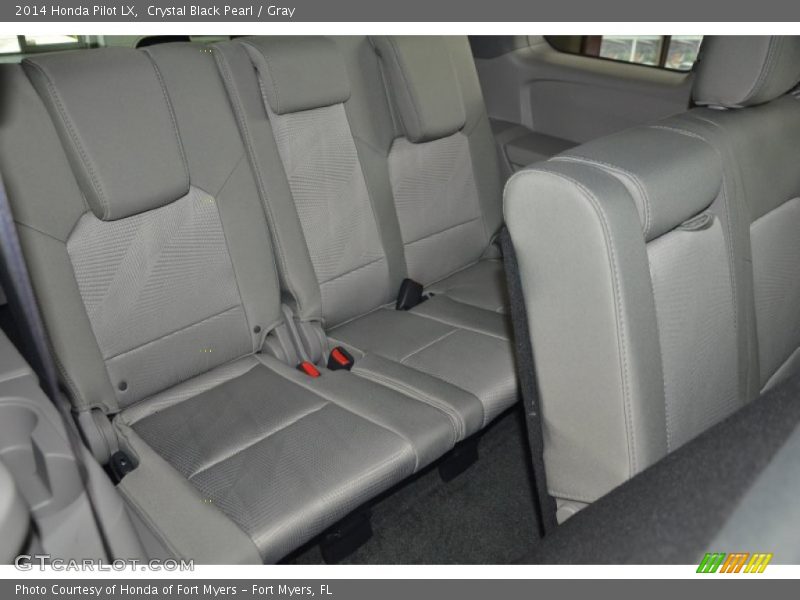 Crystal Black Pearl / Gray 2014 Honda Pilot LX