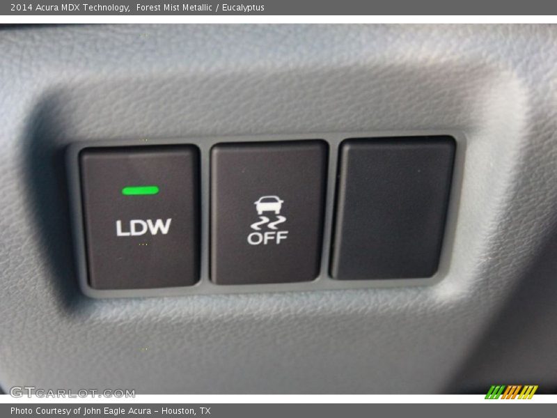 Forest Mist Metallic / Eucalyptus 2014 Acura MDX Technology