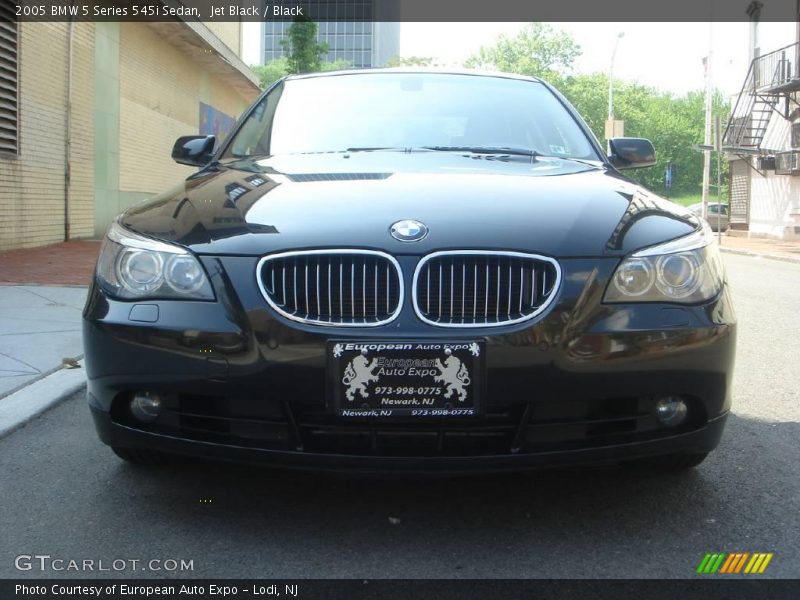 Jet Black / Black 2005 BMW 5 Series 545i Sedan