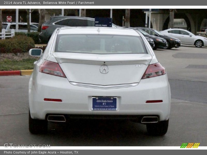 Bellanova White Pearl / Parchment 2014 Acura TL Advance