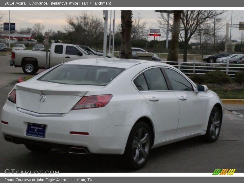 Bellanova White Pearl / Parchment 2014 Acura TL Advance