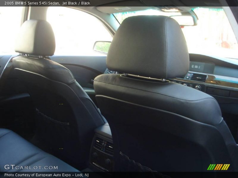 Jet Black / Black 2005 BMW 5 Series 545i Sedan