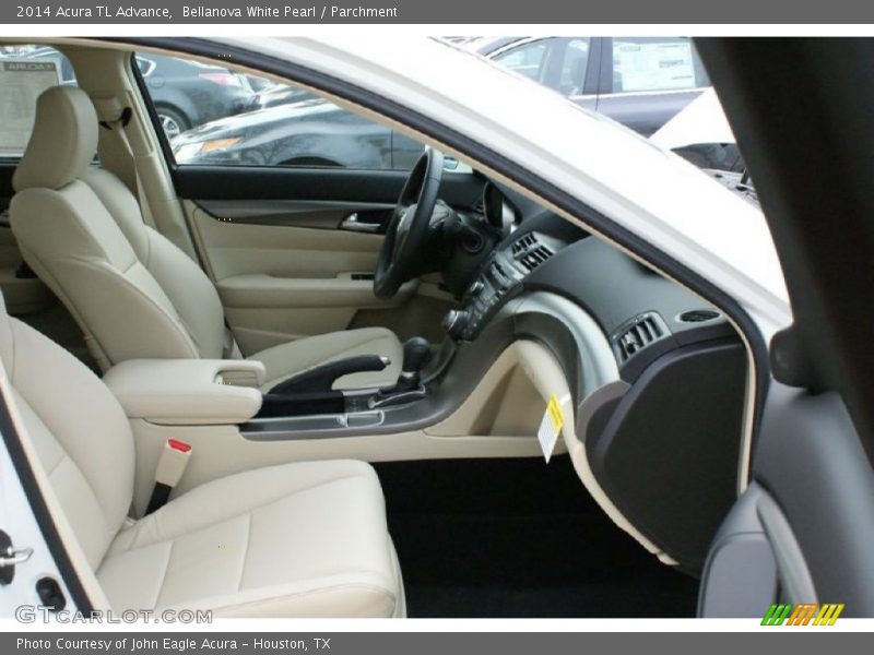 Bellanova White Pearl / Parchment 2014 Acura TL Advance