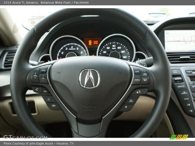 Bellanova White Pearl / Parchment 2014 Acura TL Advance