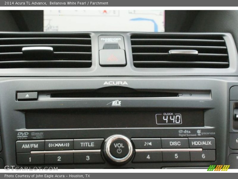 Bellanova White Pearl / Parchment 2014 Acura TL Advance
