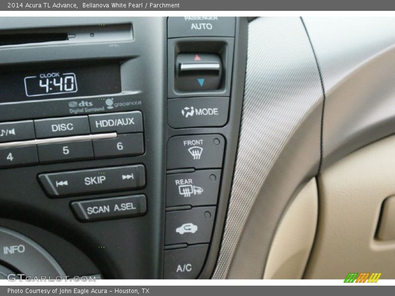 Bellanova White Pearl / Parchment 2014 Acura TL Advance