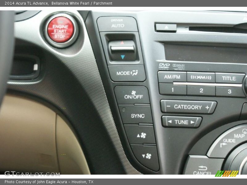 Bellanova White Pearl / Parchment 2014 Acura TL Advance