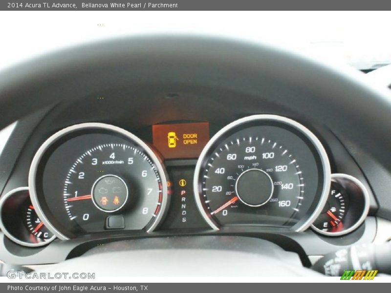 Bellanova White Pearl / Parchment 2014 Acura TL Advance
