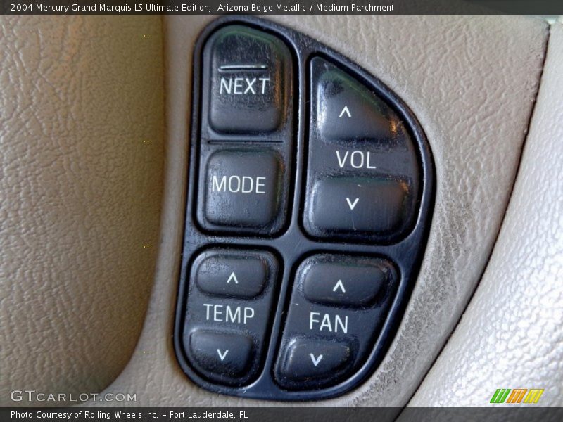 Controls of 2004 Grand Marquis LS Ultimate Edition