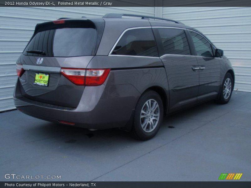 Polished Metal Metallic / Gray 2012 Honda Odyssey EX-L