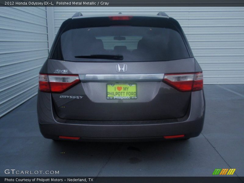 Polished Metal Metallic / Gray 2012 Honda Odyssey EX-L