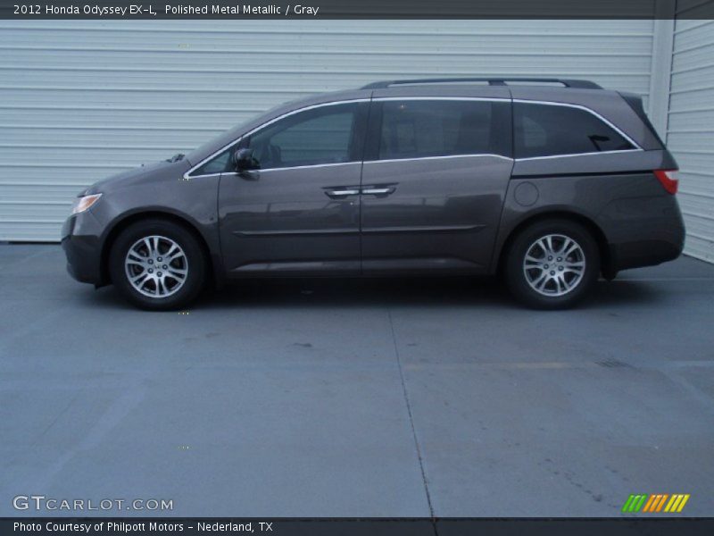 Polished Metal Metallic / Gray 2012 Honda Odyssey EX-L