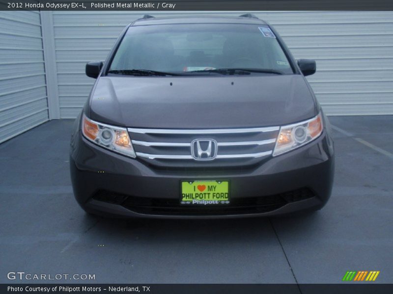 Polished Metal Metallic / Gray 2012 Honda Odyssey EX-L