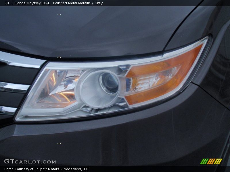 Polished Metal Metallic / Gray 2012 Honda Odyssey EX-L