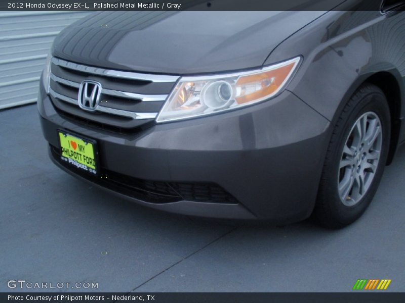 Polished Metal Metallic / Gray 2012 Honda Odyssey EX-L