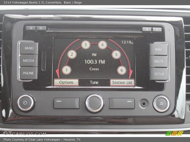Black / Beige 2014 Volkswagen Beetle 2.5L Convertible