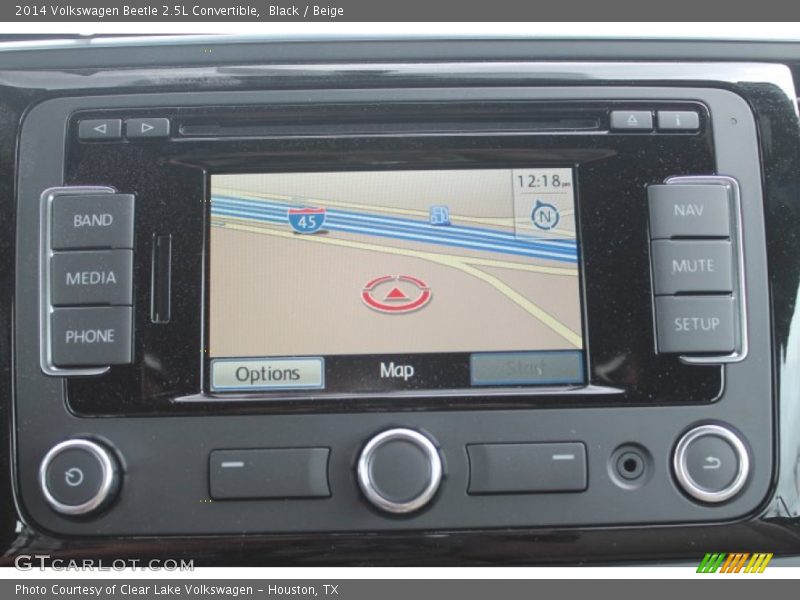 Black / Beige 2014 Volkswagen Beetle 2.5L Convertible