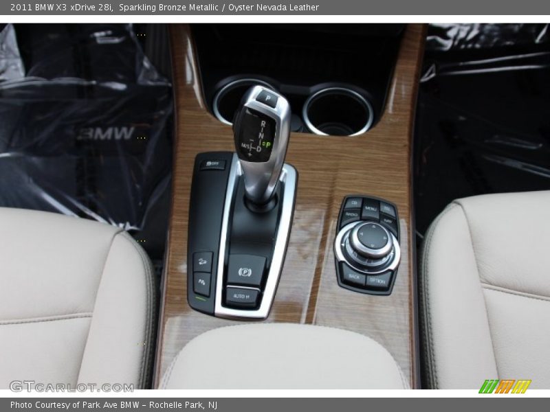 Sparkling Bronze Metallic / Oyster Nevada Leather 2011 BMW X3 xDrive 28i