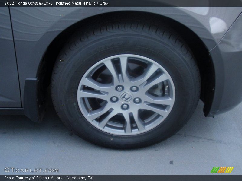 Polished Metal Metallic / Gray 2012 Honda Odyssey EX-L