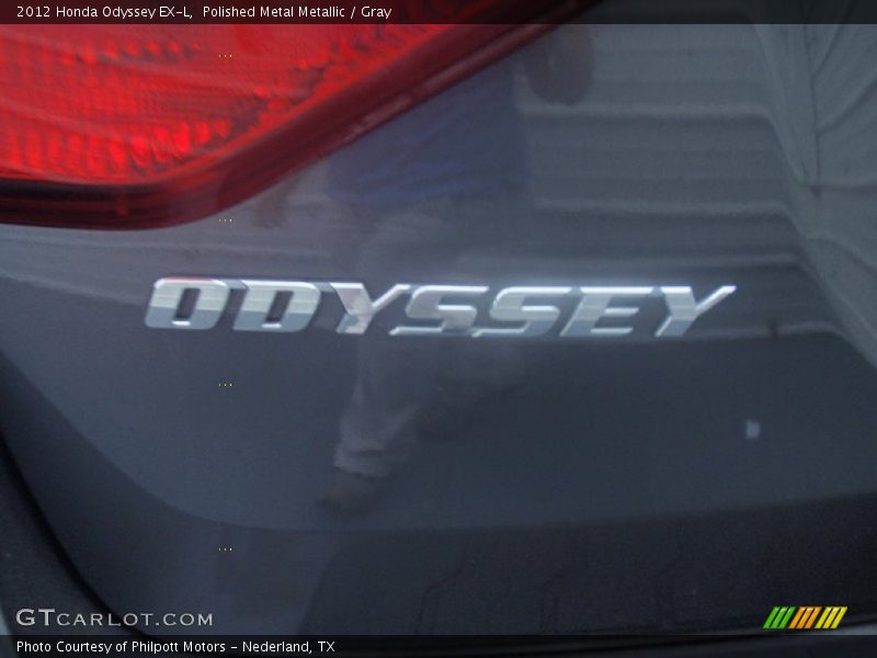 Polished Metal Metallic / Gray 2012 Honda Odyssey EX-L