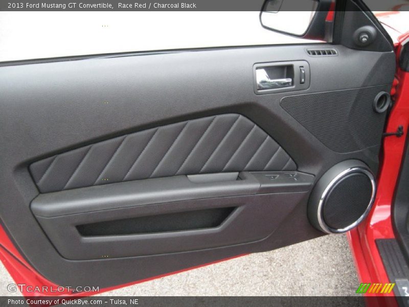 Race Red / Charcoal Black 2013 Ford Mustang GT Convertible